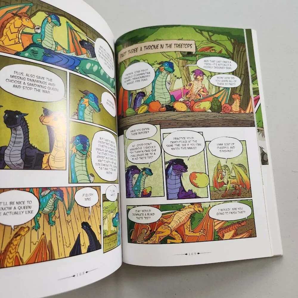 New Wings of Fire The Hidden Kingdom Graphic Novel #3 Comic Book Graphix 9781338